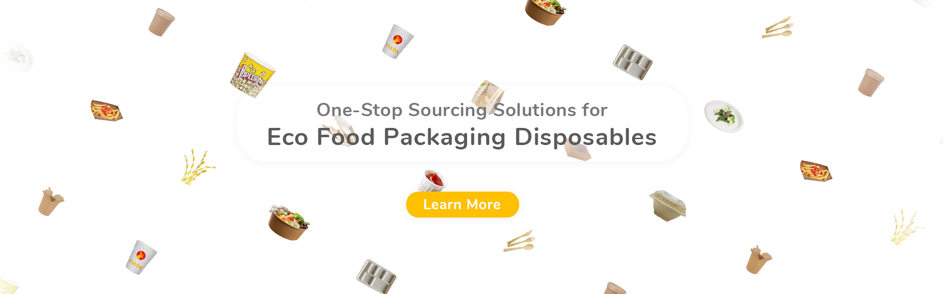 One Stop Sourcing Solution Eco Food Packaging Disposables 