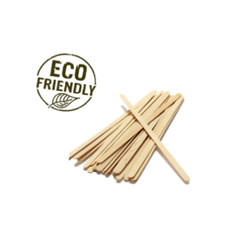 Disposable Wooden Coffee Stirrers 7.5 inch Biodegradable Wooden Stir Sticks Compostable Coffee Stirrers Natural Eco-Friendly Cutlery Stirring Sticks Wholesale