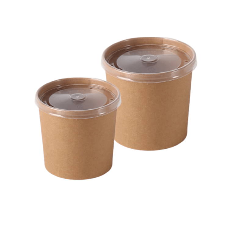 tazones de sopa de papel con tapa, vasos de sopa de papel kraft al por  mayor, recipientes de sopa de papel, tazones de sopa de cartón a granel, recipientes  de sopa kraft